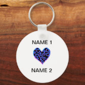 I Love Name Sleutelhanger (Voorkant)