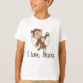 I Love Nana T-shirts and Gifts (Voorkant)