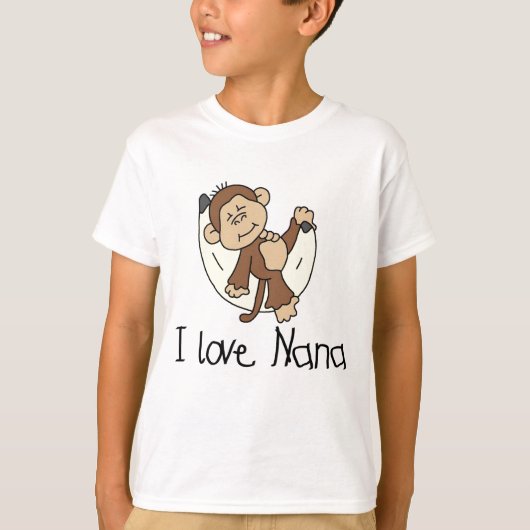 I Love Nana T-shirts and Gifts (Voorkant)