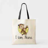 I Love Nana T-shirts and Gifts Tote Bag (Voorkant)