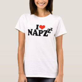I Love Naps - Grappig Gezegde T-shirt