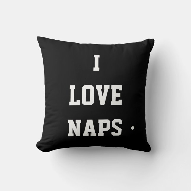 I Love Naps Kussen (Voorkant)