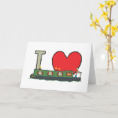 I Love Narrowbots Kaart (Gele Bloem)