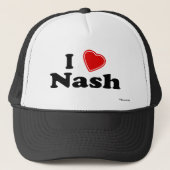 I Love Nash Trucker Pet (Voorkant)