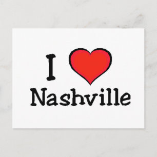 I Love Nashville Briefkaart