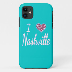 I Love Nashville iPhone 11 Hoesje