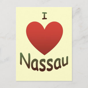 I Love Nassau Briefkaart