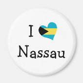 I Love Nassau Magneet (Voorkant)