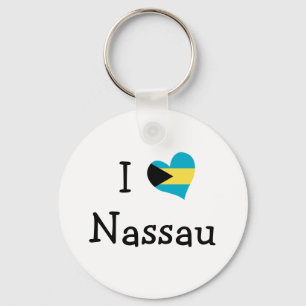 I Love Nassau Sleutelhanger