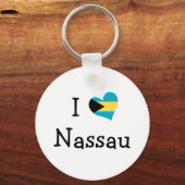 I Love Nassau Sleutelhanger (Voorkant)