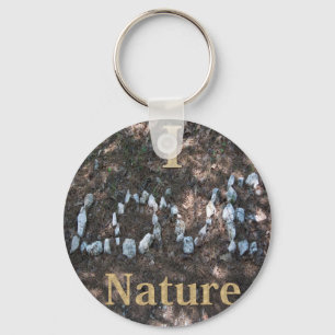 I Love Natuur Apparel and Gifts Sleutelhanger