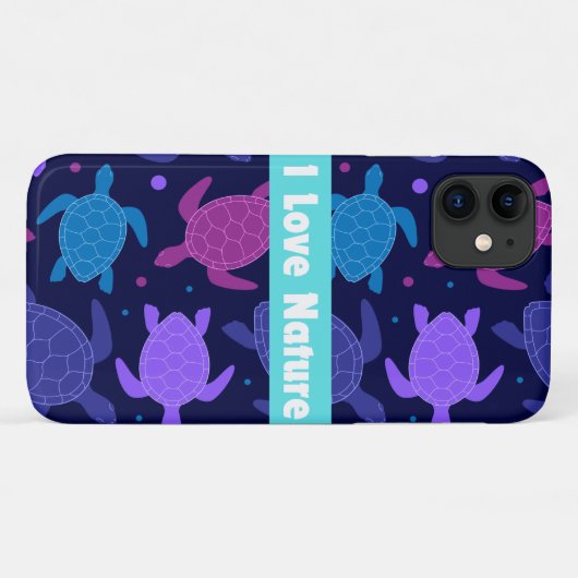 I Love Natuur Case-Mate iPhone Case (Achterkant (horizontaal))
