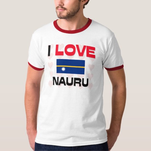 I Love Nauru T-shirt (Voorkant)