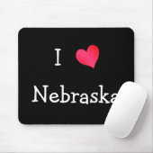 I Love Nebraska Muismat (Met muis)