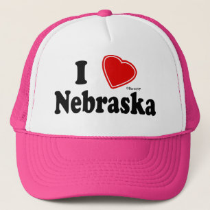 I Love Nebraska Trucker Pet