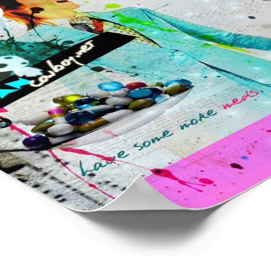 i love NEON Poster (Hoek)