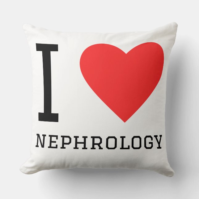 I love nephrology  kussen (Voorkant)