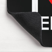 I Love Nerds Gles Funny Heart Valentines Gift Men  Muismat (Hoek)