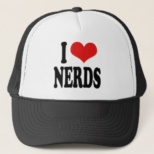 I Love Nerds Trucker Pet