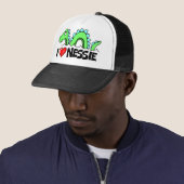 I Love Nessie Trucker Pet (In situ)
