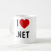 I Love .NET Koffiemok (Voorkant links)