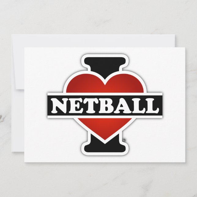 I Love Netball (Voorkant)