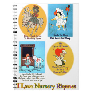 I Love Neursery Rhymes (#2) Notitieboek