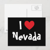 I Love Nevada Briefkaart (Voorkant / Achterkant)