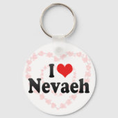 I Love Nevaeh Sleutelhanger (Voorkant)