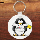 I Love New Mexico Penguin Sleutelhanger (Voorkant)