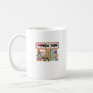 I Love New York City NY Icons Souvenir Statue of L Koffiemok