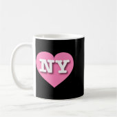 I Love New York Ny Nk Heart  Koffiemok (Links)