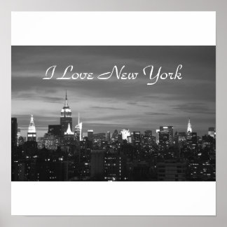 I Love New York Photo Pring Poster