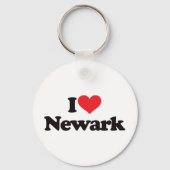 I Love Newark Sleutelhanger (Voorkant)