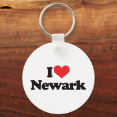 I Love Newark Sleutelhanger (Voorkant)