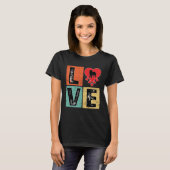 I Love Newfoundland Dog Valentine s Day Newfoundl T-shirt (Voorkant volledig)