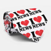 I Love News Stropdas (Opgerold)