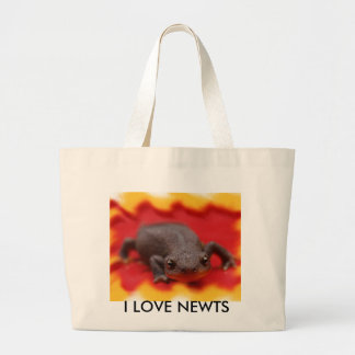I Love Newts Grote Tote Bag