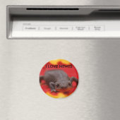 I Love Newts Magneet (Insitu (Vaatwasser))