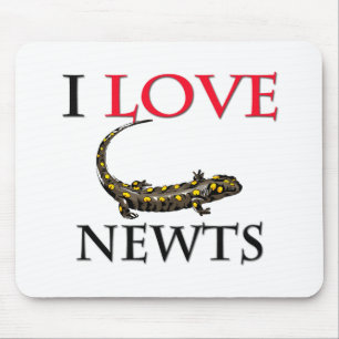 I Love Newts Muismat