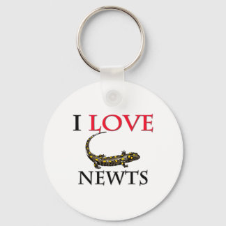 I Love Newts Sleutelhanger