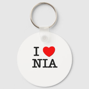 I Love Nia Sleutelhanger