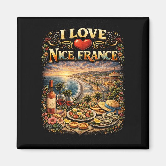 I Love Nice Magneet (Voorkant)