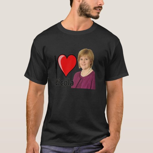 I Love Nicola Sturgeon Essential  T-shirt (Voorkant)