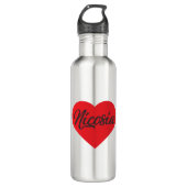 I Love Nicosia - Cyprus Waterfles (Voorkant)