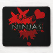 I Love Ninjas Muismat (Voorkant)