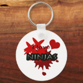 I Love Ninjas Sleutelhanger (Voorkant)
