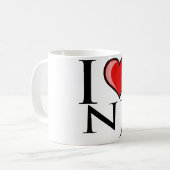 I Love NJ - New Jersey Koffiemok (Voorkant links)