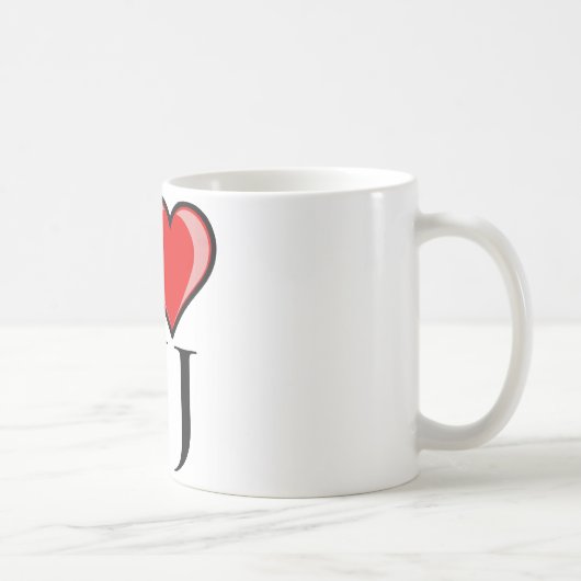 I Love NJ - New Jersey Koffiemok (Rechts)