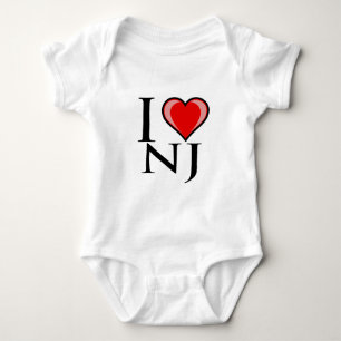 I Love NJ - New Jersey Romper